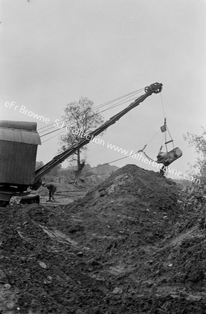 BARROW BRIDGE CLOSE UP OF DREDGERS AT WORK